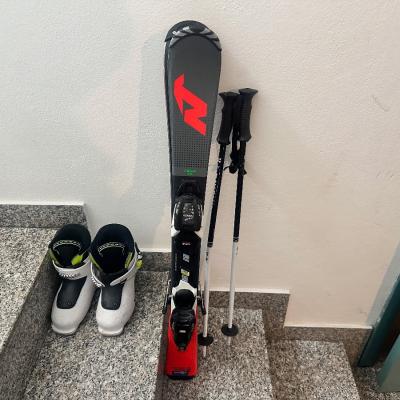 Kinder Ski Set 90cm, 18.5MP, 75cm - thumb