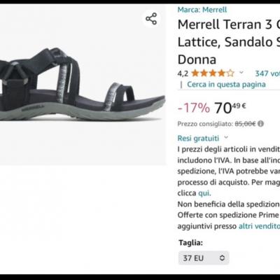 Neue Merrell Sandalen - thumb