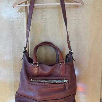 Vintage coach Leder Tasche - thumb