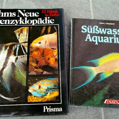 2 große Bücher über Aquarium & Fische - thumb