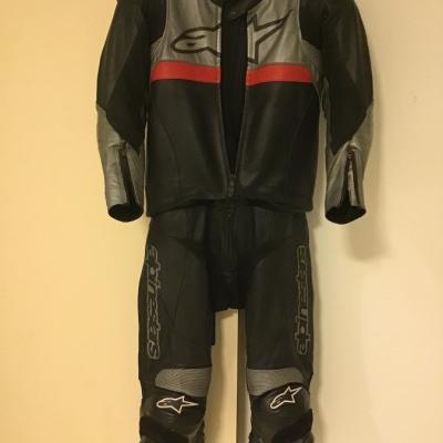 Alpinestars Herren Leder Kombi 2 teilig - Gr.48/50 - thumb