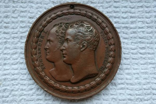Bronzemedaille Preußen 1818