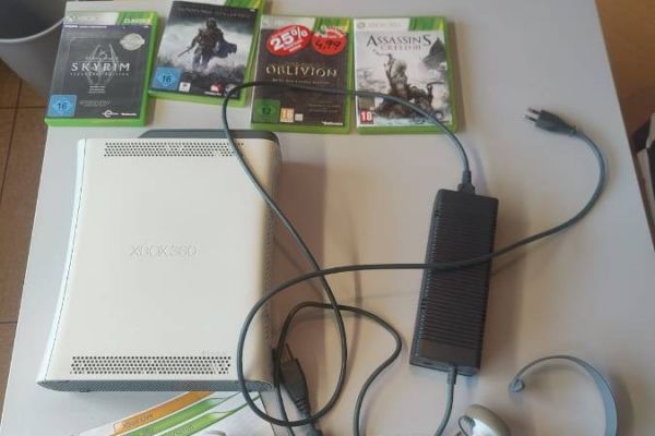 Xbox 360 mit Spiele