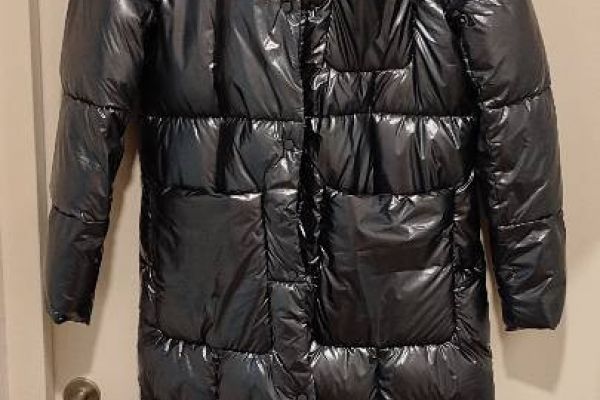 Winterjacke metallic