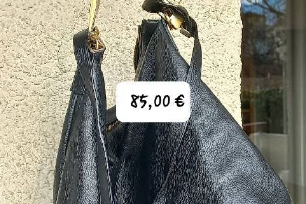 Cocinelle Tasche schwarz in Leder