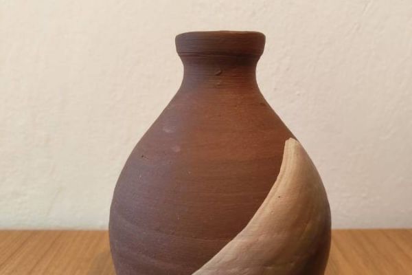 Bemalte Vase