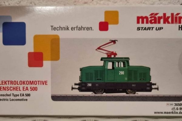 Märklin Elektrolokomotive Henschel EA 500 36509