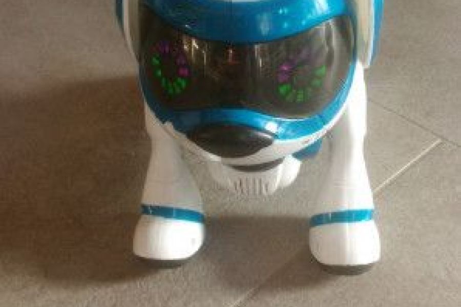 Teksta Roboter elektrischer Hund blau Tscherms 239478