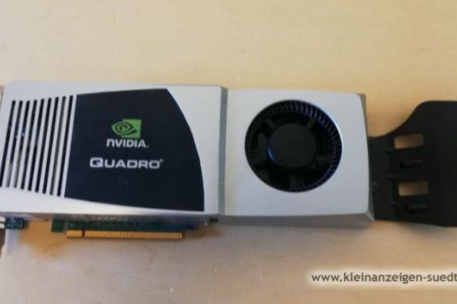 Grafikkarte NVIDIA QUADRO FX-4800 1,5 GB - Bild 1