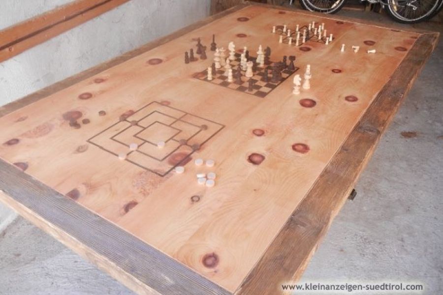 Holz Spieltisch (Handgemacht) - Bild 2