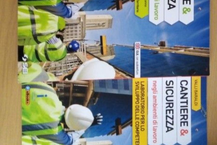 Verkaufe Oberschulbuch Cantiere e sicurezza - Bild 1