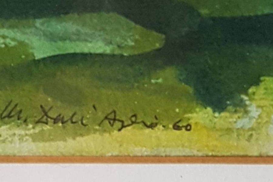 Aquarell von Mario Dall'Aglio - Bild 1