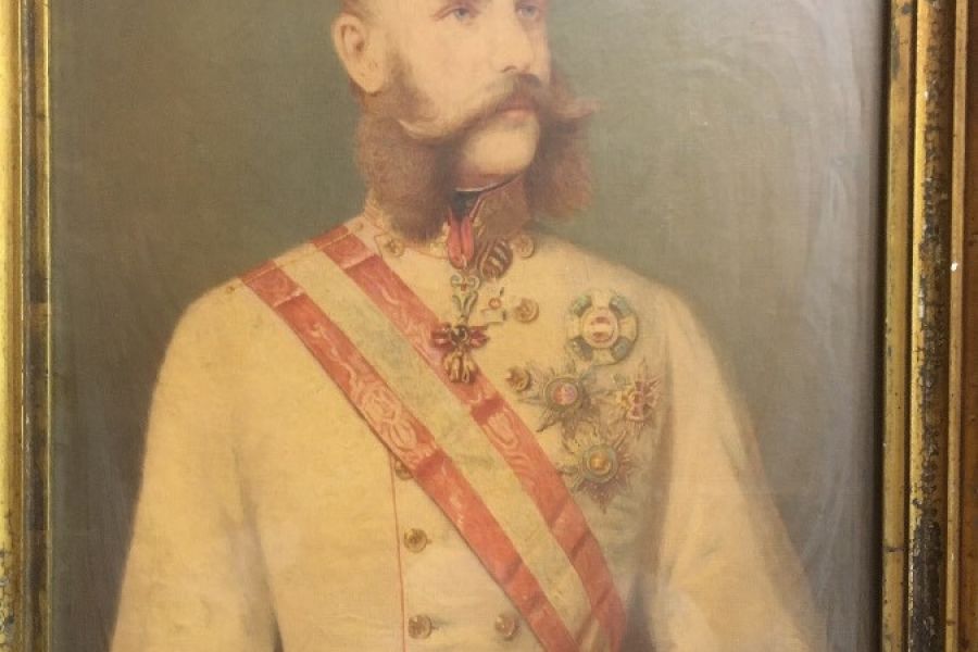 Kaiser Franz Josef  öldruck - Bild 1