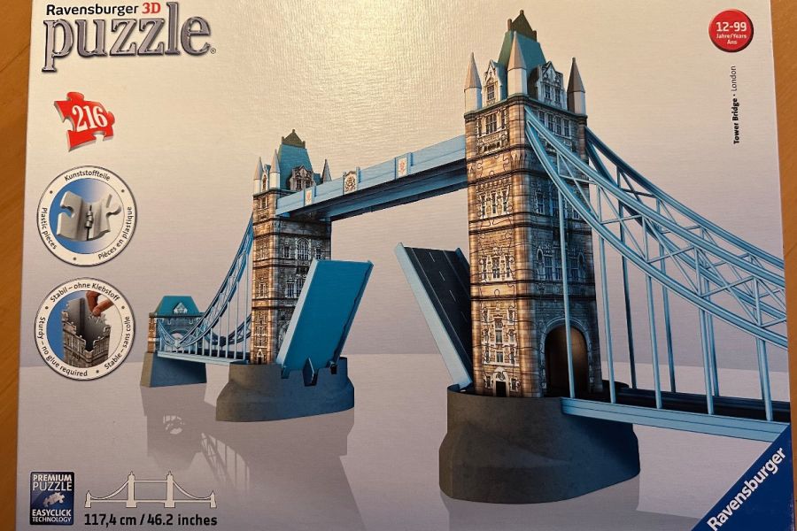 3D Puzzle Tower Bridge - Bild 1