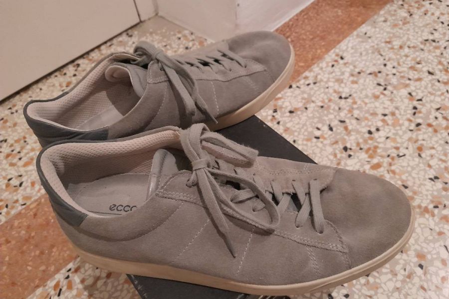 ECCO Rauleder Sneaker 44 - Bild 4