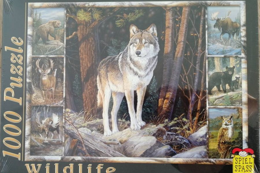 Spiel Spass Puzzle 1000 Stück Wolf - Bild 1