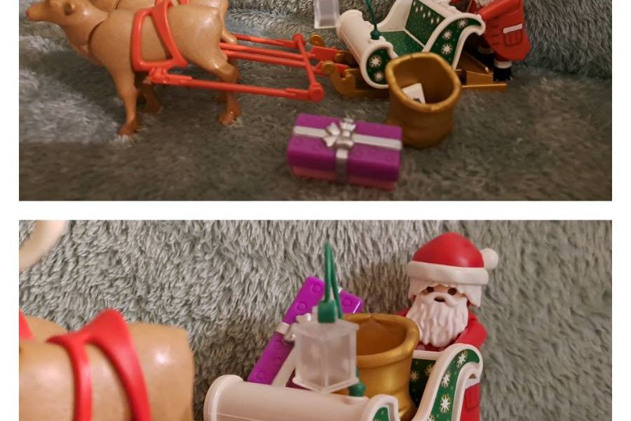 Playmobil Weihnachtskutsche - Bild 1