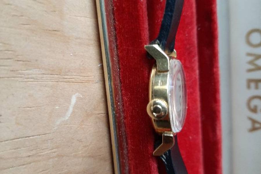 Omega Damenuhr 18k Gold - Bild 2