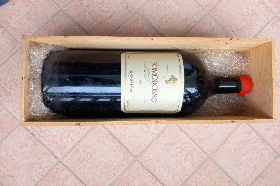 Bottiglia di vino Pomorosso anno 1998, 6 litri - Bild 1