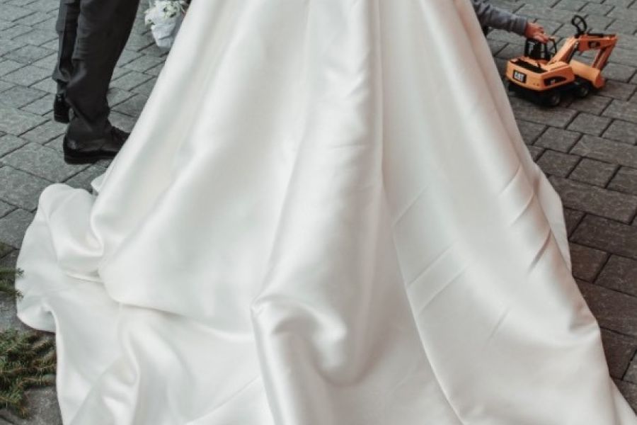 Hochzeitskleid Alberto Palatchi - A Linie - Bild 2