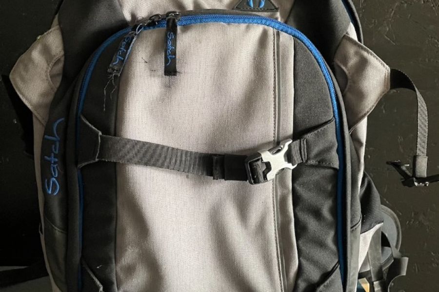 Schulrucksack von satch, grau - Bild 1