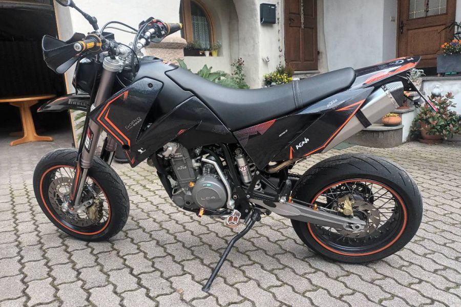 VERKAUFE KTM-640-LC4 SUPERMOTARD - Bild 1