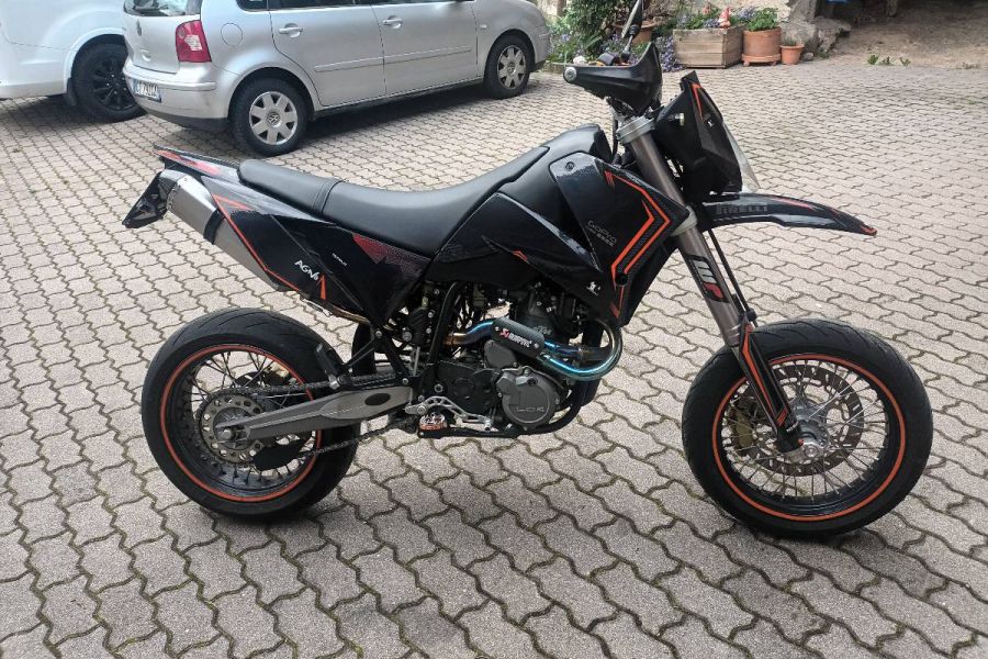 VERKAUFE KTM-640-LC4 SUPERMOTARD - Bild 3