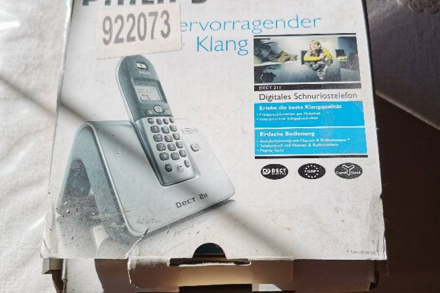 Schnurloses Telefon Philips - Bild 1