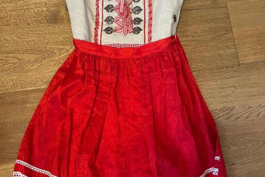 Dirndl mit Schürze (Größe 36/S) - Bild 1