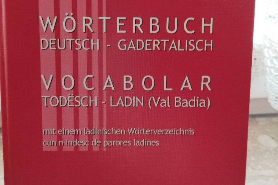 Wörterbuch Deutsch-Ladinisch mit 924 Seiten - Bild 1