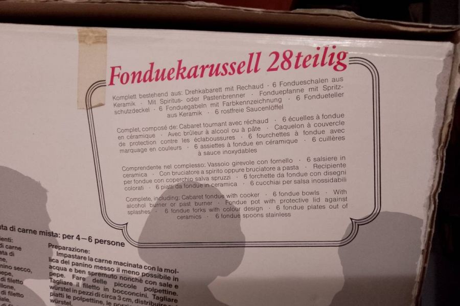 Fonduekarusell - Bild 1