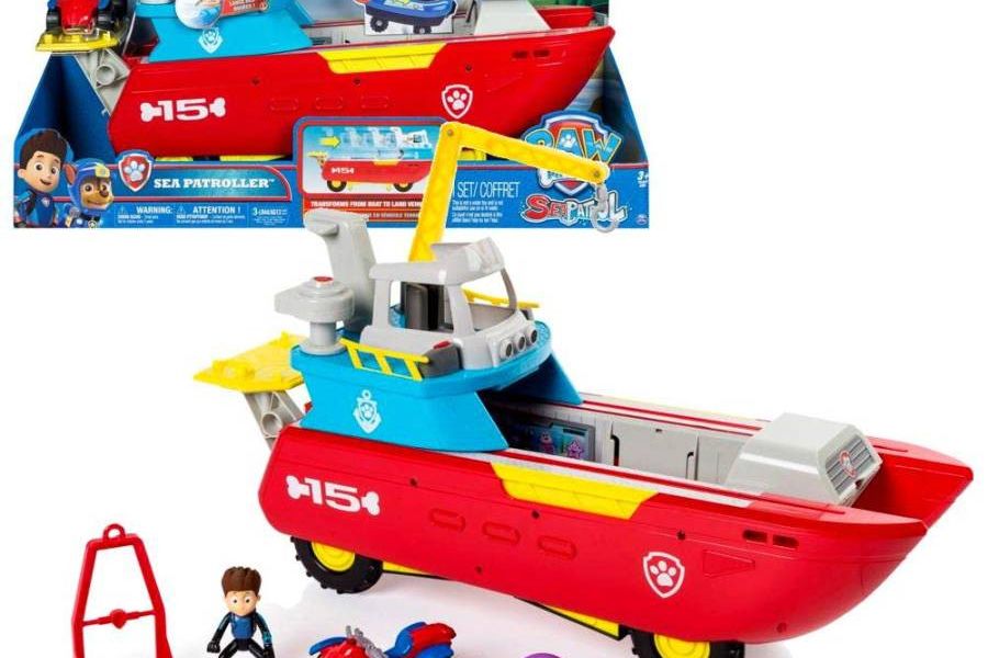 PAW Patrol Sea Patroller • Boot + Dino Rescue Tracker mit Figur - Bild 1