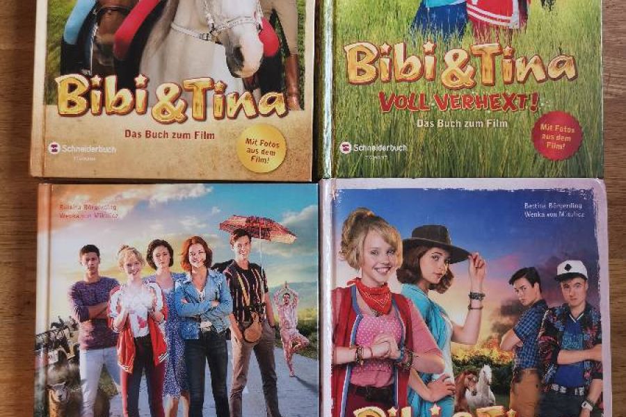 Bibi und Tina Filmbücher 4 Stück alle Filme! - Bild 1