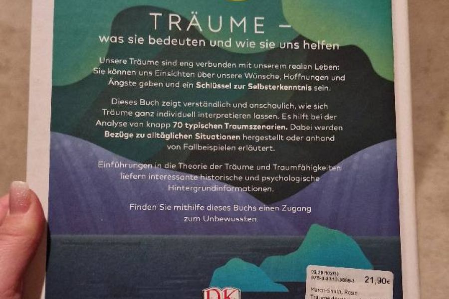 Verkaufe das Buch "Träume deuten und sich selbst verstehen" - Bild 1