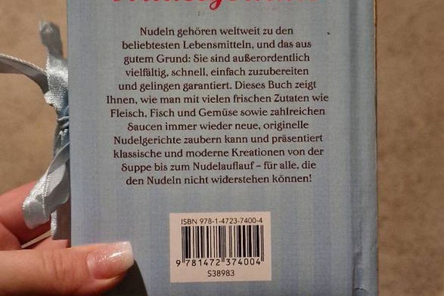 Verkaufe das Kochbuch "Nudelgerichte" - Bild 2