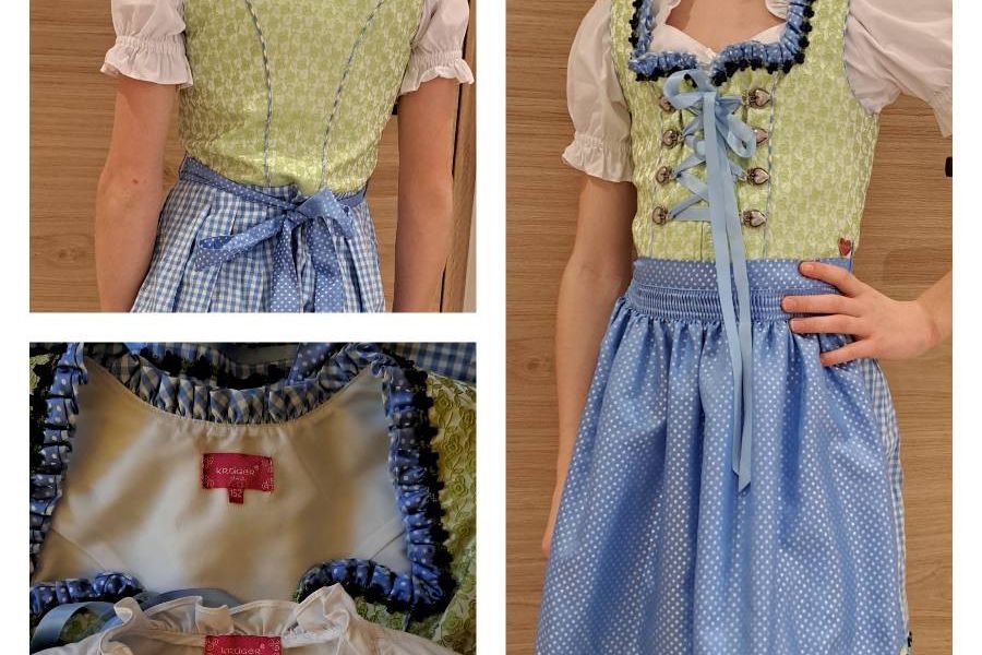 Dirndl Gr 152 Krüger,neuwertig - Bild 2